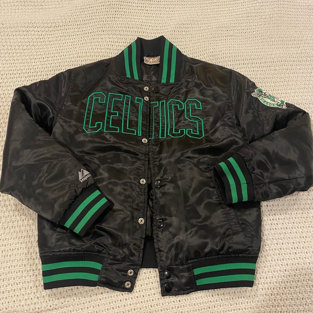 Boston Celtics Hardwood Classics Satin Jacket